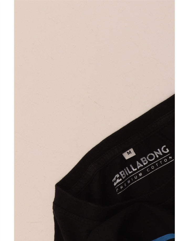 Мужская футболка с рисунком Billabong, средний черный