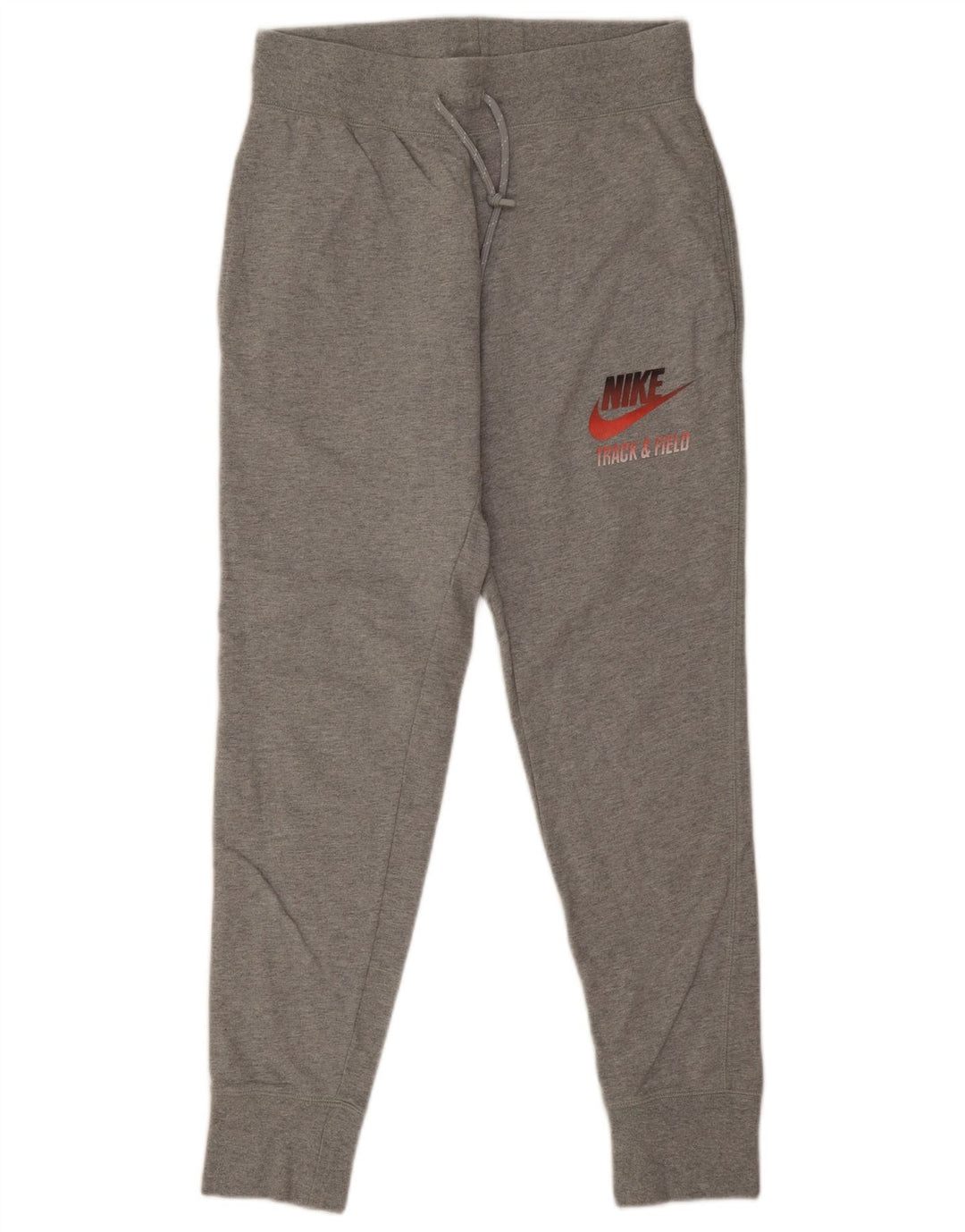 Женские спортивные брюки Nike Joggers UK 12, хлопок среднего серого цвета