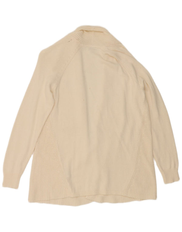 Женский открытый кардиган L.L.Bean UK 18 XL Off White Cotton