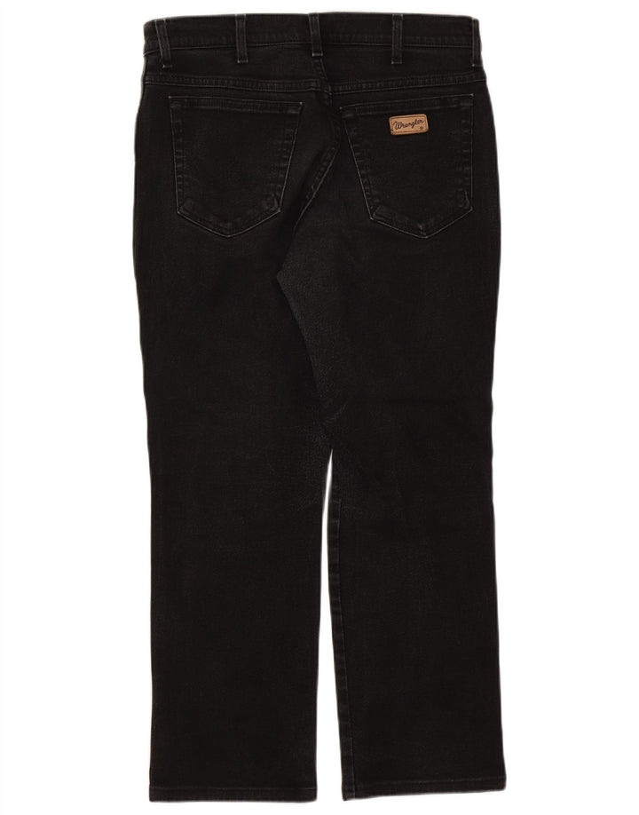 Мужские прямые джинсы Wrangler Texas W34 L27 черные