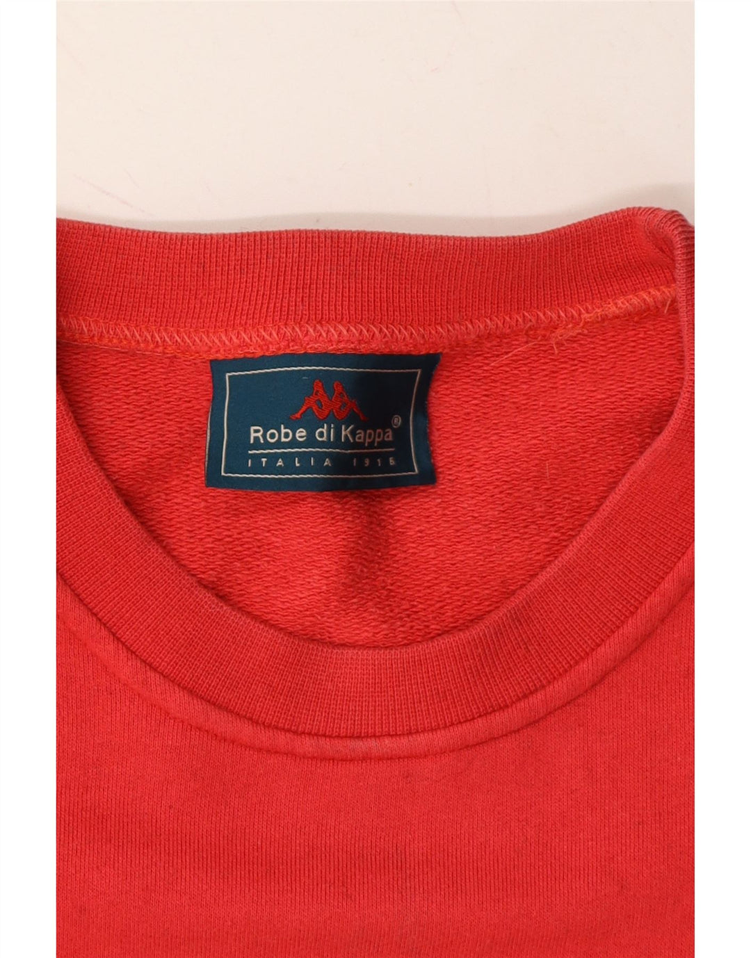 KAPPA Mens Sweatshirt Jumper Large Red Cotton Vintage Kappa and Second-Hand Kappa from Messina Hembry 