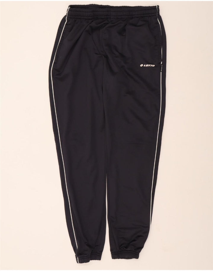 LOTTO Mens Tracksuit Trousers Joggers XL  Navy Blue Polyester Vintage Lotto and Second-Hand Lotto from Messina Hembry 