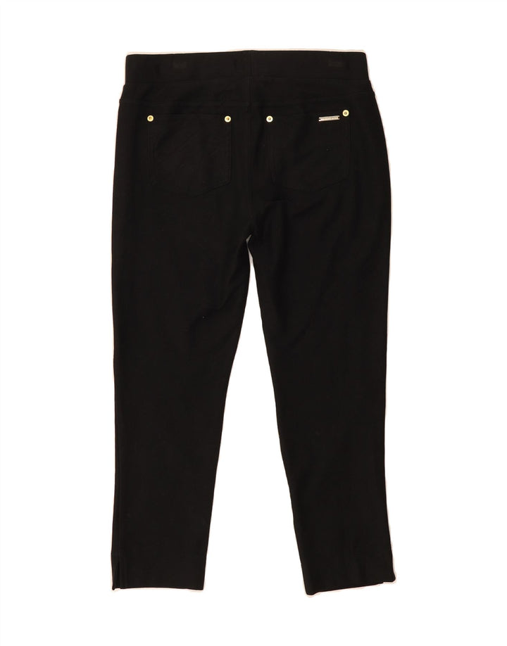 MICHAEL KORS Womens Slim Capri Trousers Medium W30 L23 Black Vintage Michael Kors and Second-Hand Michael Kors from Messina Hembry 