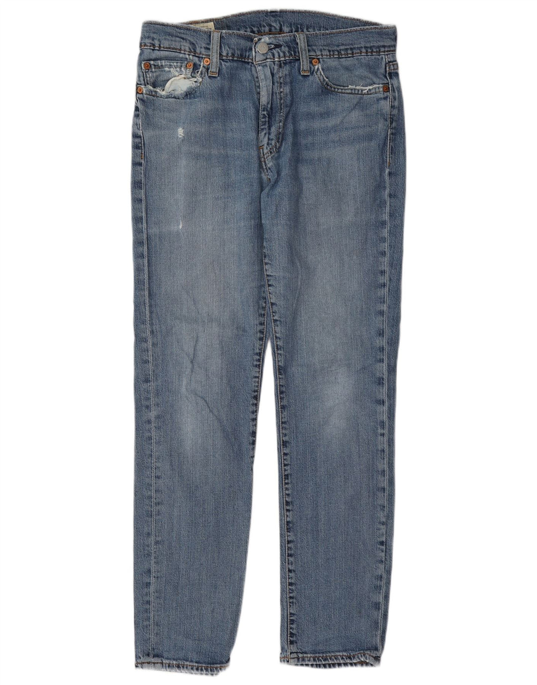 Женские зауженные джинсы Levi's 511 W30 L30 синие, хлопок