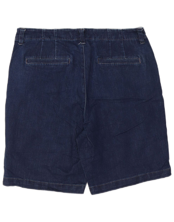 Женские джинсовые шорты Lee со средней посадкой стандартного кроя США 14 XL W34 Темно-синие хлопковые