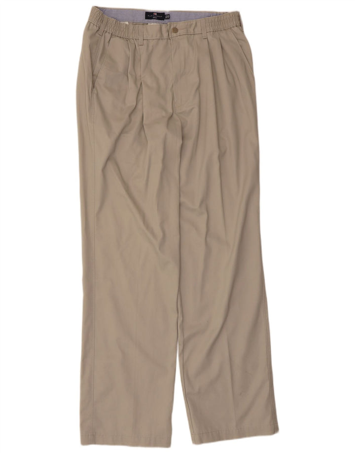 Мужские брюки чинос Marks & Spencer Blue Harbour W36 L33 бежевые