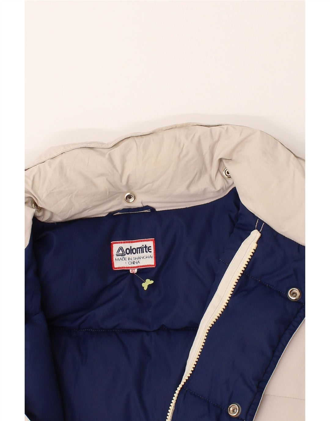 DOLOMITE Mens Padded Jacket UK 42 XL Grey Vintage Dolomite and Second-Hand Dolomite from Messina Hembry 