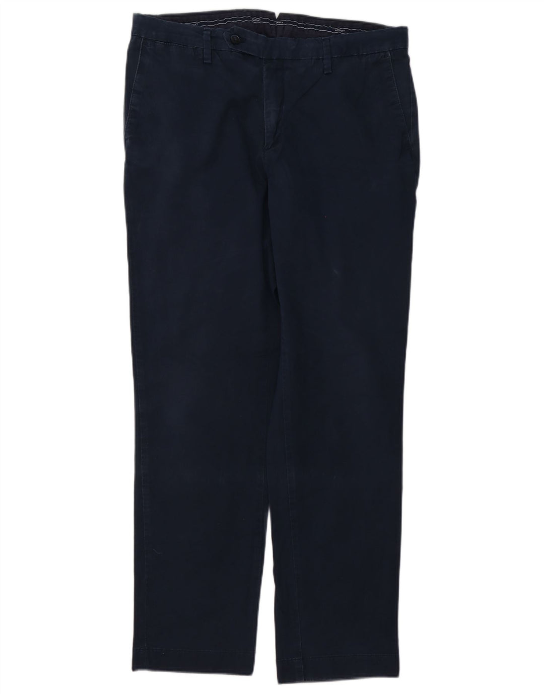 Мужские прямые брюки-чиносы Hackett W34 L32 темно-синие, хлопок