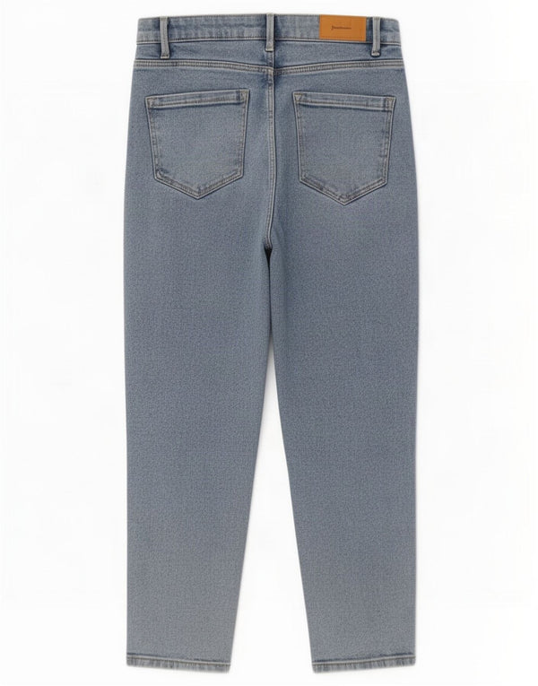 Женские джинсы Stradivarius Mom Slim UK 12 Medium W30 L26 Синий