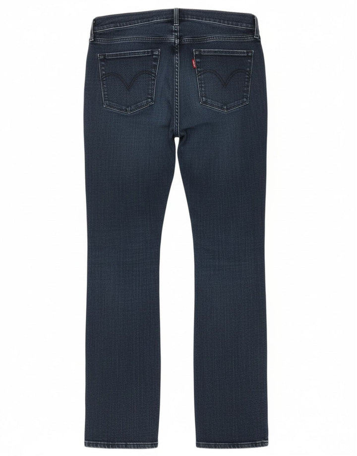 Женские прямые джинсы Levi's 505 W31 L32 Темно-синие, хлопок