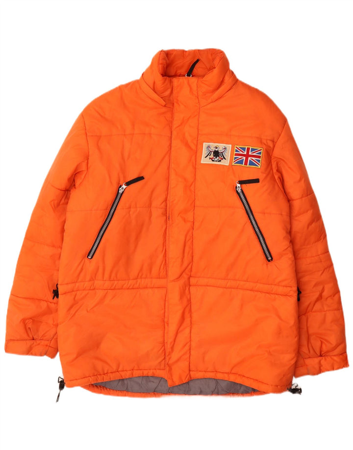 Мужская лыжная куртка Explorer UK 40, большая оранжевая