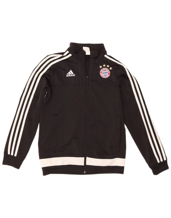 Adidas Boys FC Bayern Munchen Спортивный костюм Верхняя куртка 11-12 лет Черный