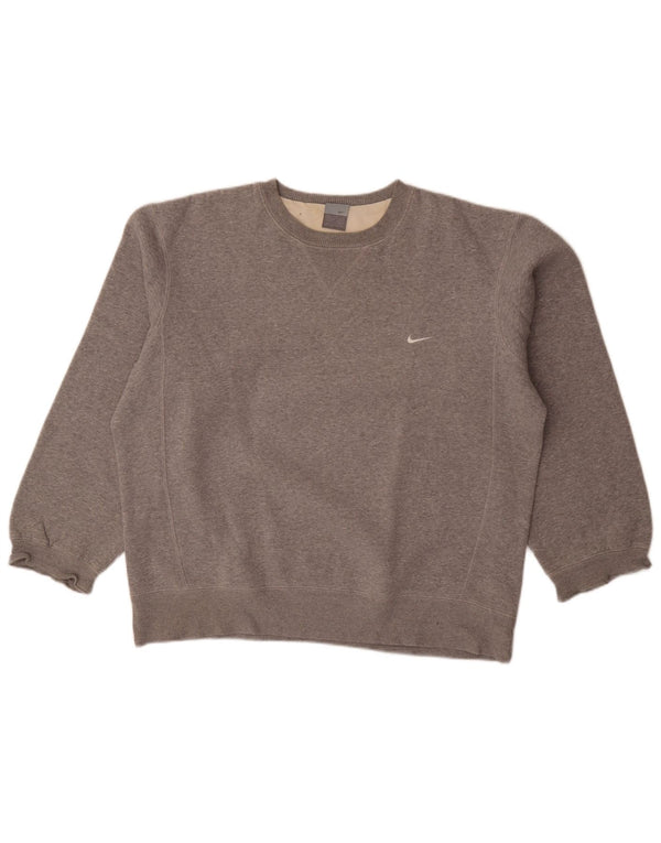 Мужской свитер Nike UK 42/44, большой серый в крапинку