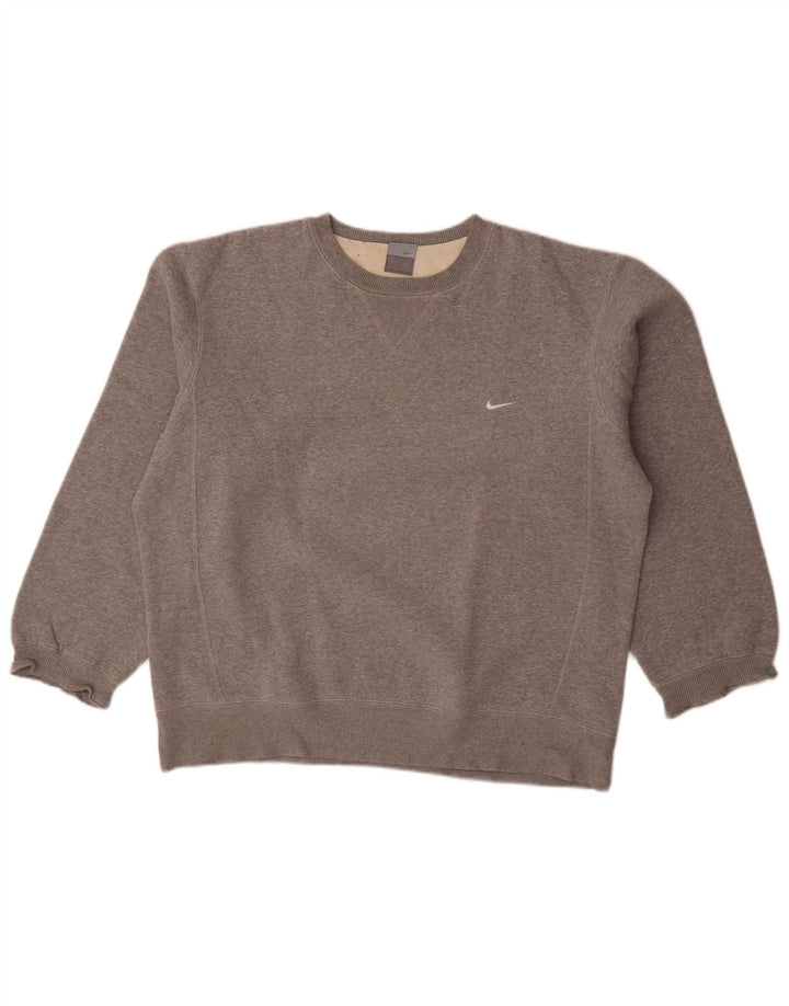 Мужской свитер Nike UK 42/44, большой серый в крапинку