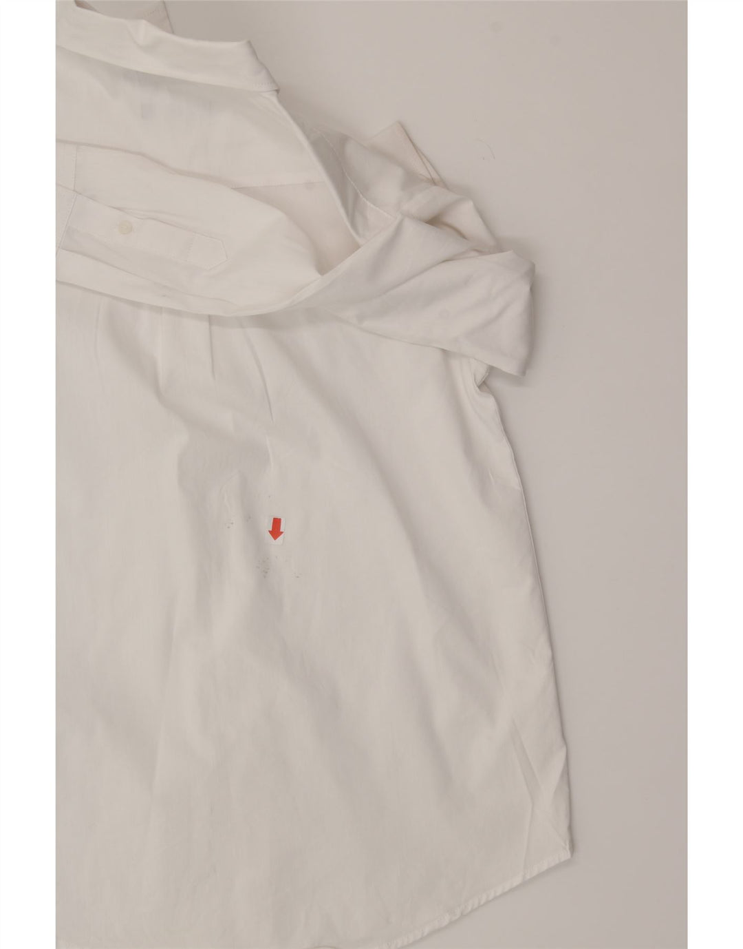 IZOD Boys Stretch Shirt 13-14 Years White Cotton Vintage Izod and Second-Hand Izod from Messina Hembry 