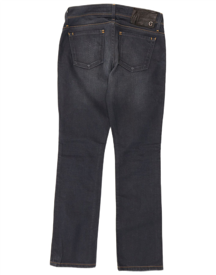Guess Женские джинсы Bootcut W27 L29 Темно-синие хлопковые