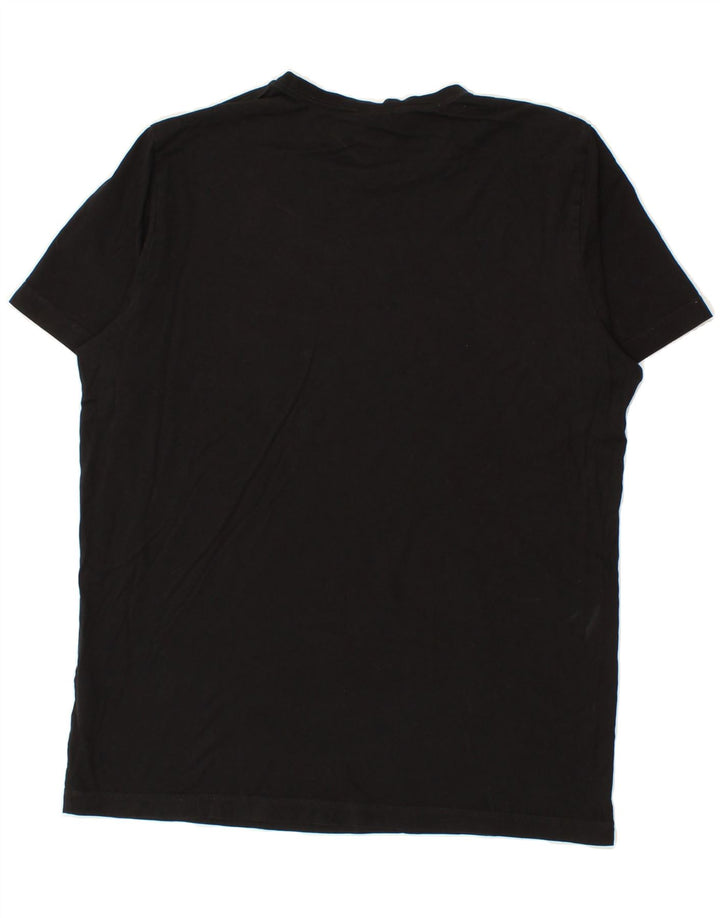 PUMA Mens Graphic T-Shirt Top Large Black Cotton Vintage Puma and Second-Hand Puma from Messina Hembry 