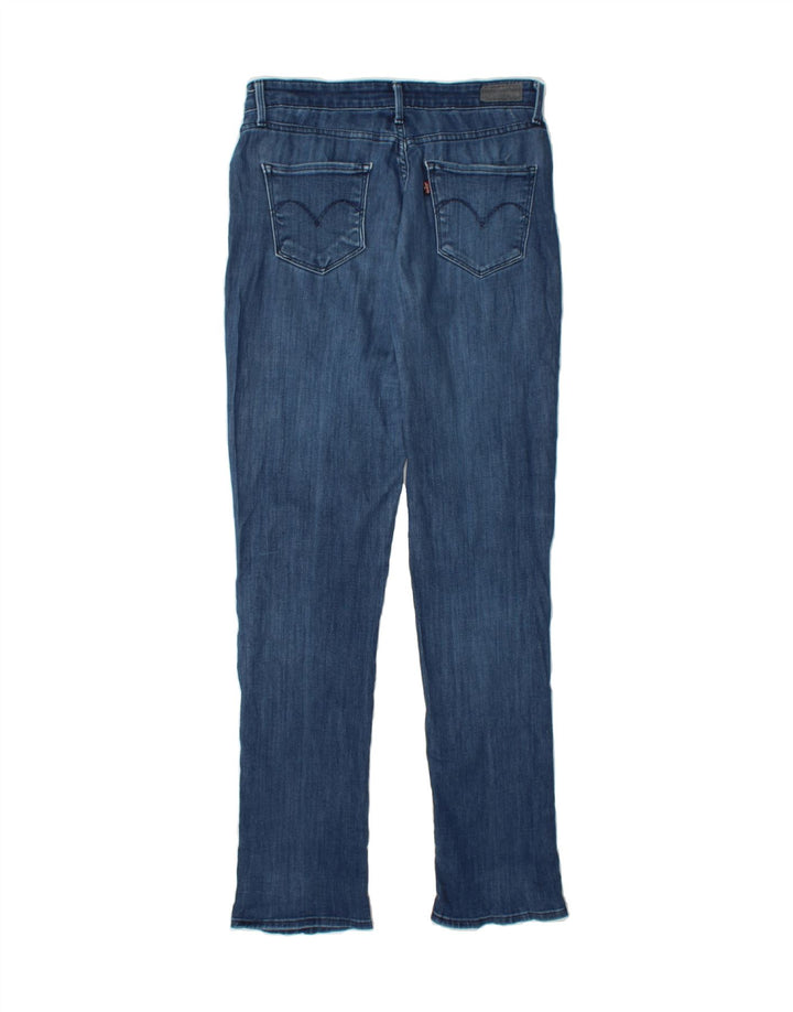 LEVI'S Womens Mid Rise Straight Jeans US 6 Medium W28 L34 Blue Cotton Vintage Levi's and Second-Hand Levi's from Messina Hembry 