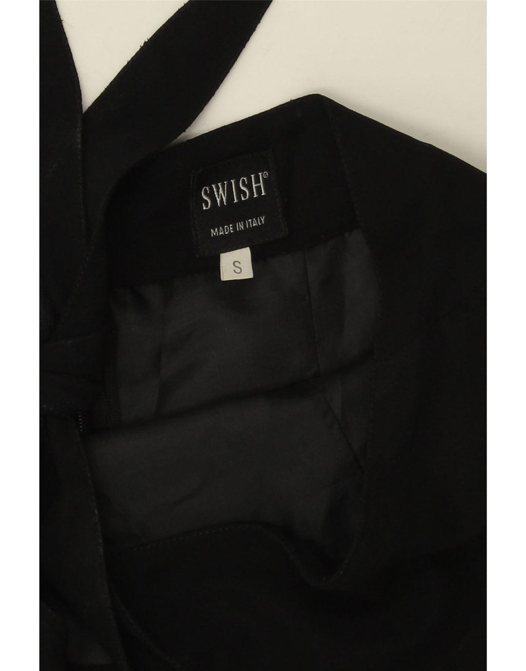Женское платье с бретелькой Swish UK 10, маленькое черное, вискоза