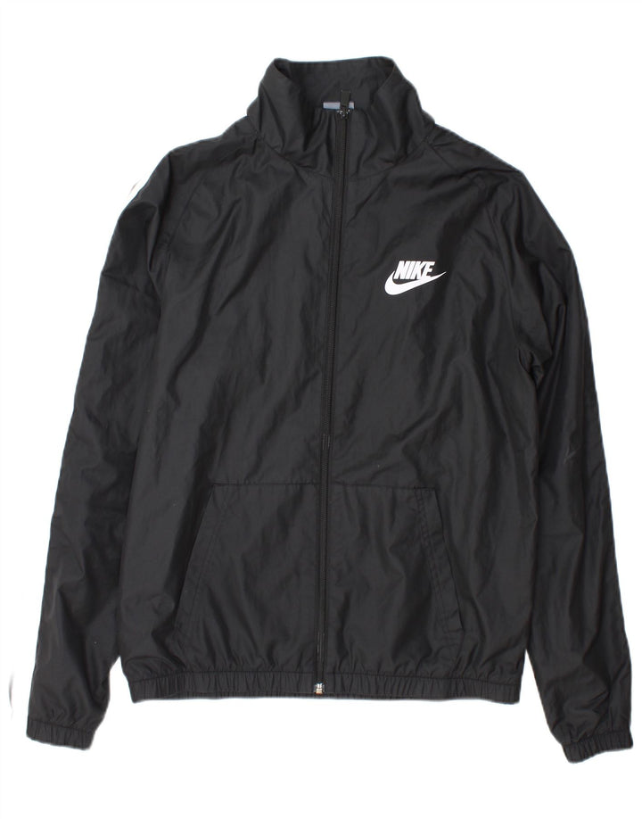 Мужская непромокаемая куртка Nike UK 38, средний черный полиэстер