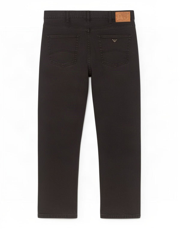 Мужские прямые повседневные брюки Armani W38 L29 черные