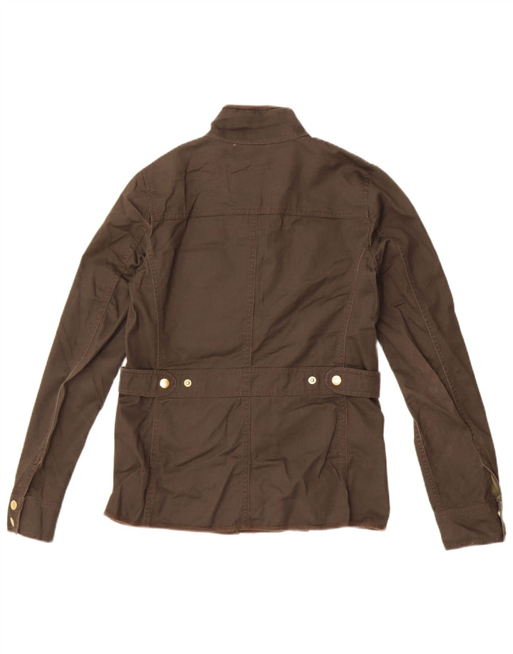 Женская универсальная куртка J. Crew UK 2 2XS, хлопок цвета хаки