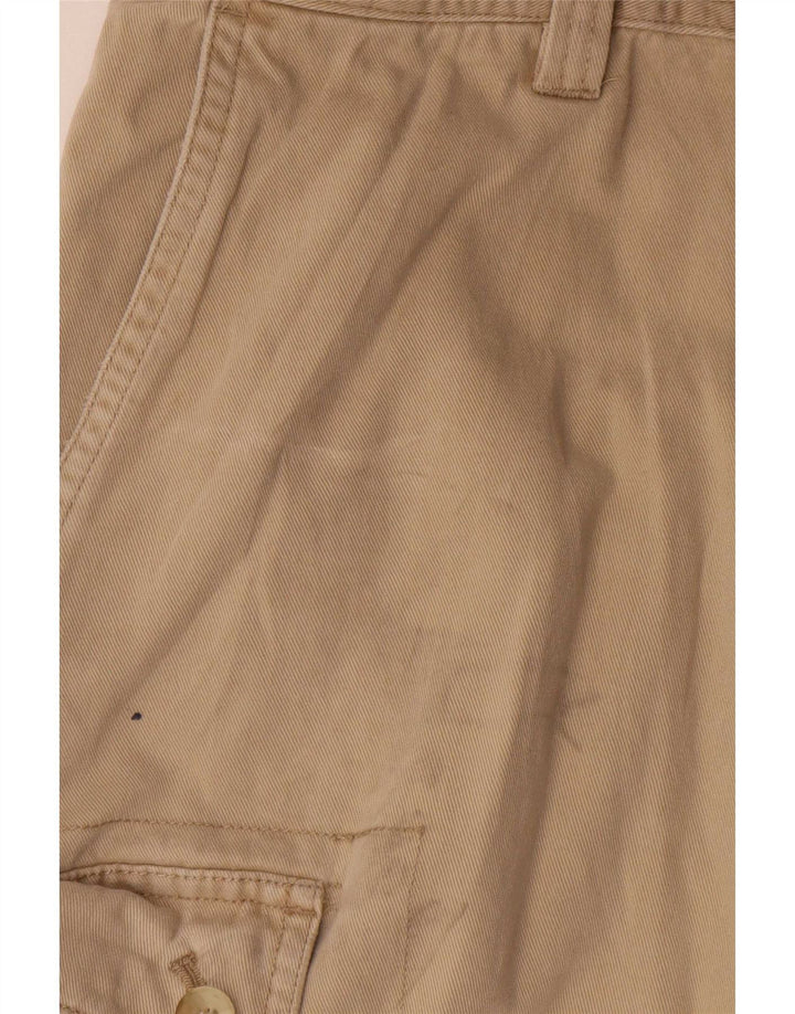 Izod Мужские шорты карго W40 XL бежевые, хлопок