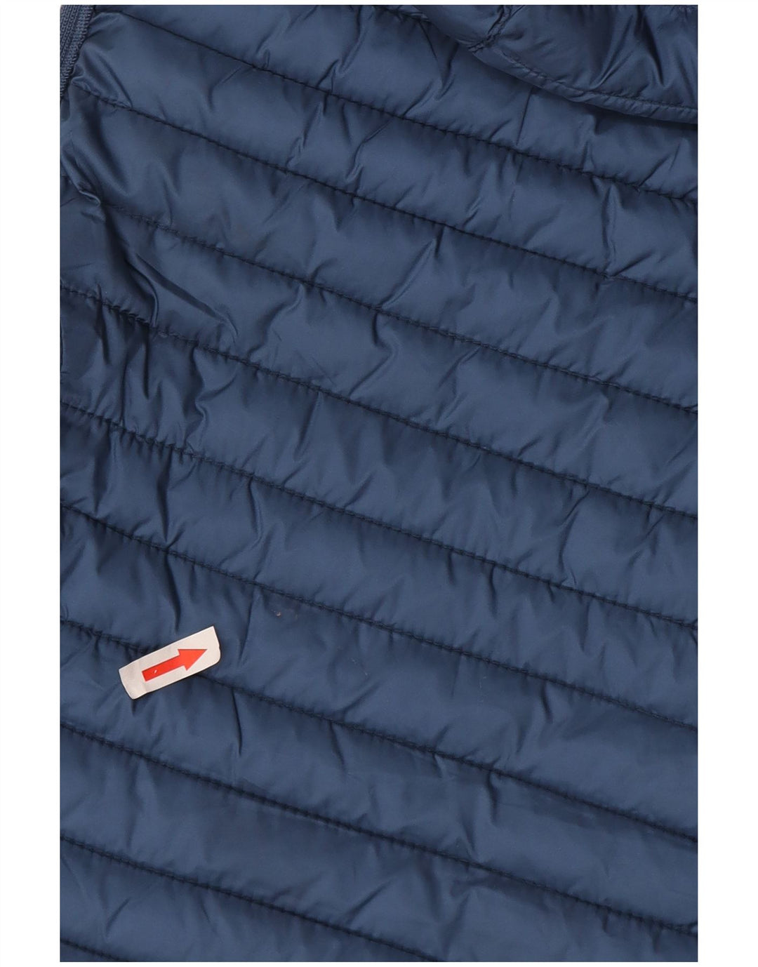 Женский утепленный жилет с капюшоном Massimo Dutti UK 12, средний синий полиэстер