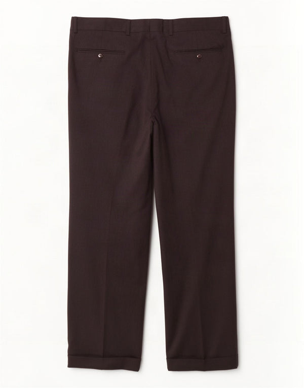 Мужские костюмные брюки Hugo Boss W34 L30 черные шерстяные