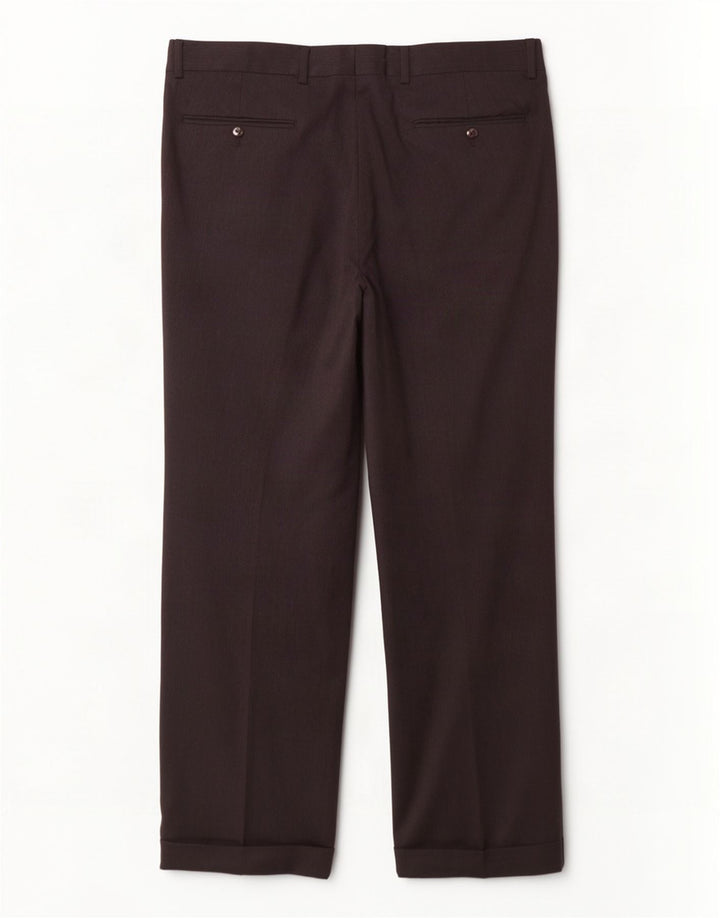 Мужские костюмные брюки Hugo Boss W34 L30 черные шерстяные