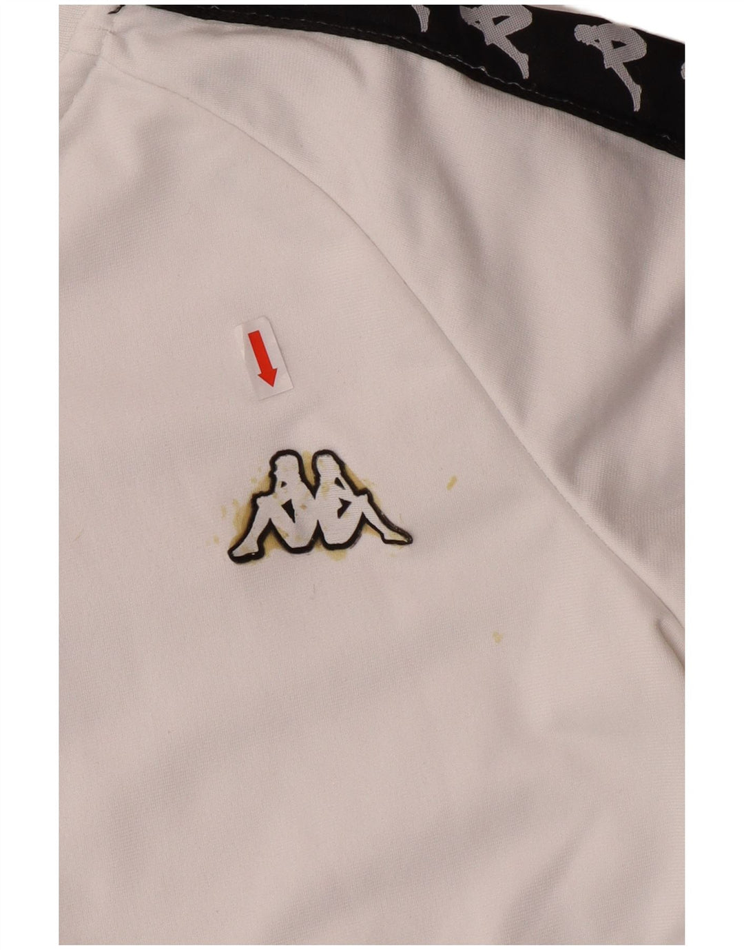 KAPPA Спортивный костюм с графическим рисунком для девочек, верхняя куртка, 11–12 лет, маленький белый