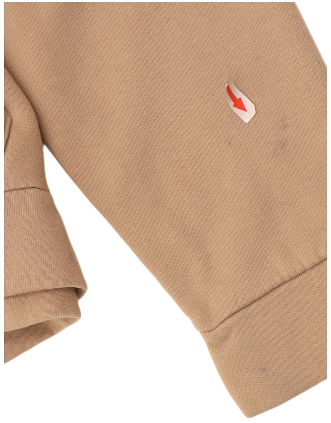 Мужской джемпер с капюшоном Adidas среднего бежевого цвета, хлопок