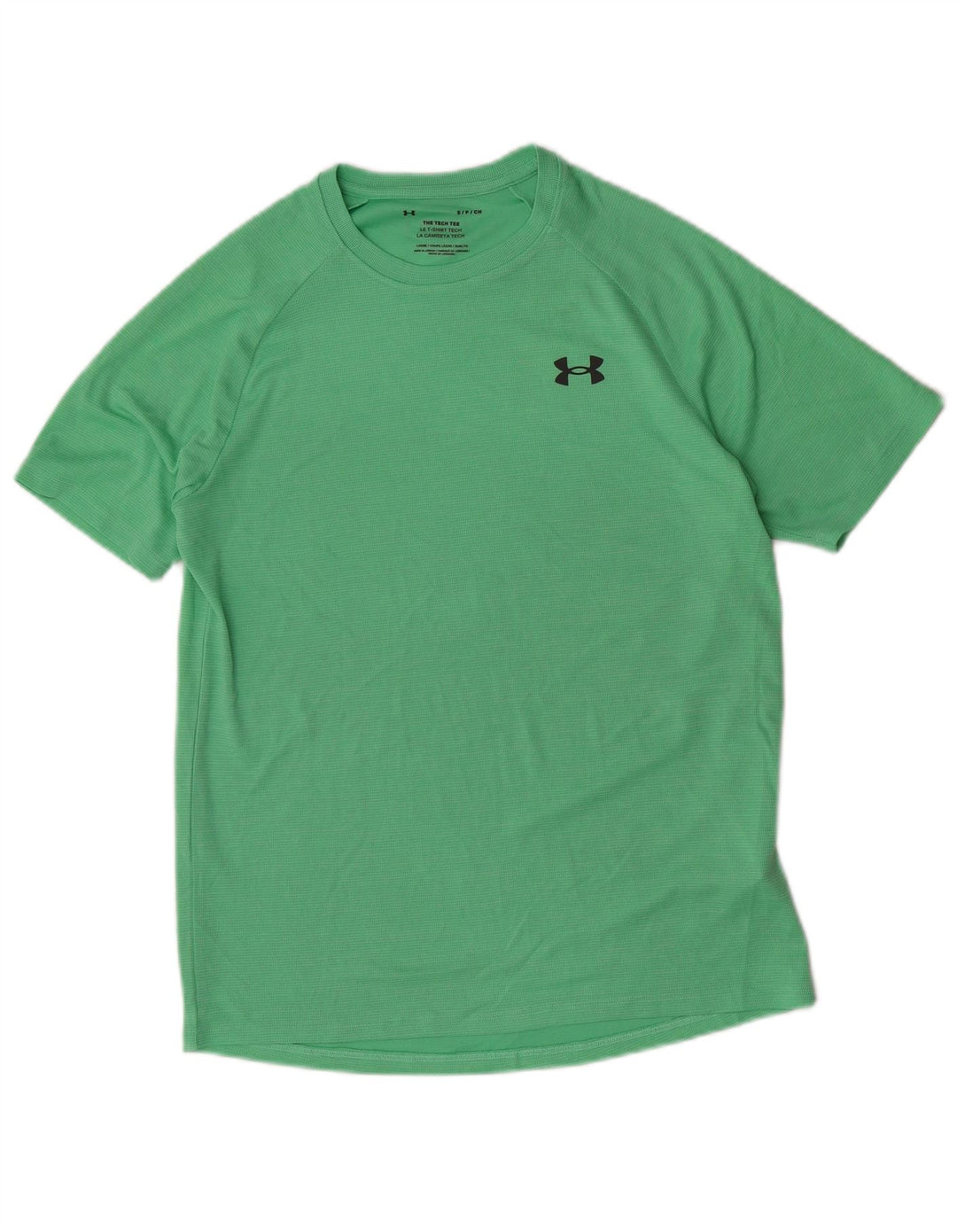 Мужская футболка Under Armour, маленький зеленый полиэстер