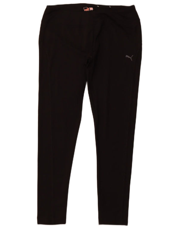 Женские леггинсы PUMA UK 14, большие черные из полиэстера