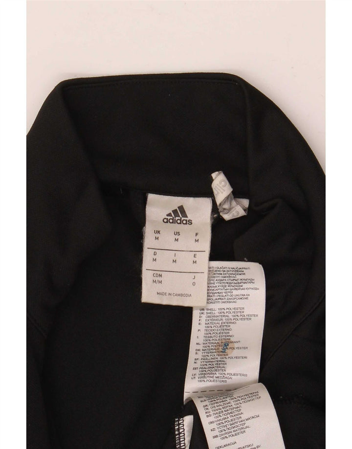 Мужская спортивная куртка Adidas Climalite, средний черный полиэстер