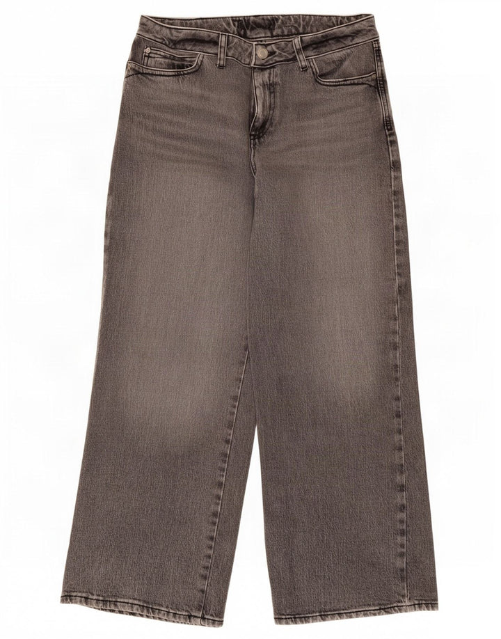 Женские широкие джинсы Zara W30 L27 Серые