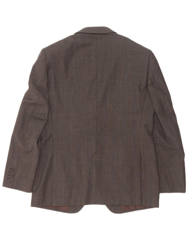 Мужской пиджак Marks & Spencer Autograph UK 42, большая серая клетка