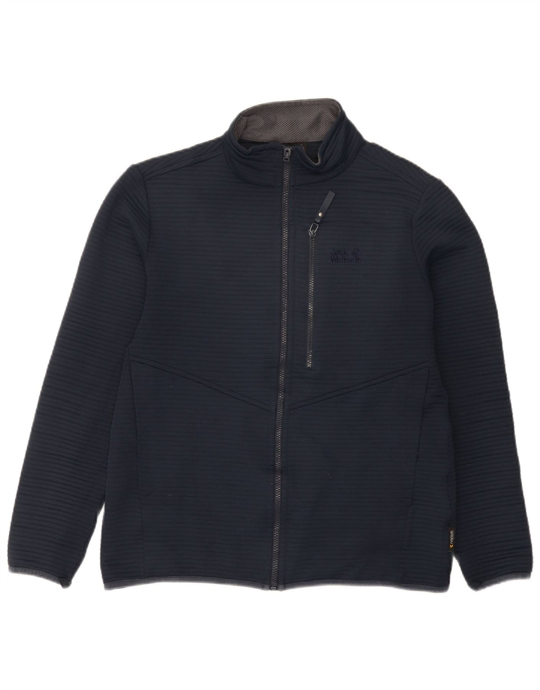 Мужская спортивная куртка Jack Wolfskin UK 36/38, средний темно-синий полиэстер