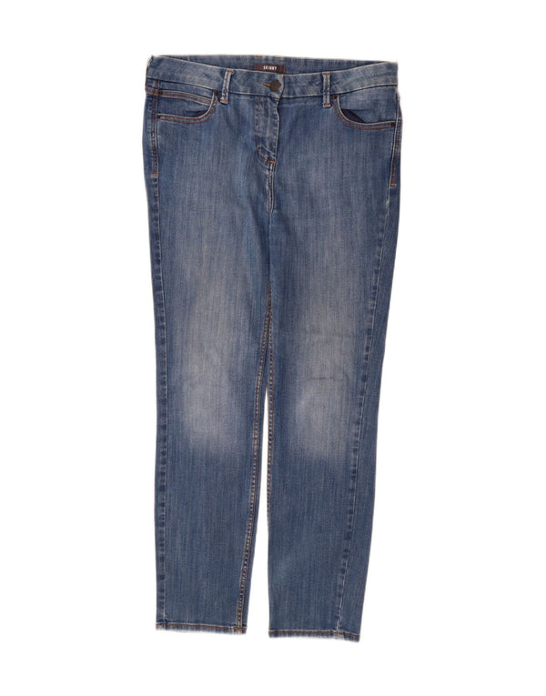 Женские джинсы скинни Marks & Spencer UK 16, большие W34 L30, синие, хлопок