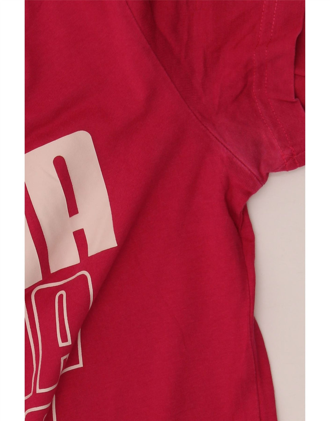 Женская футболка с рисунком PUMA Top UK 6 XS Розовый