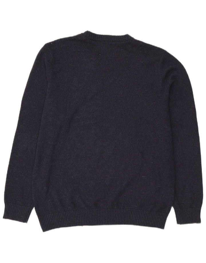 Мужской свитер с круглым вырезом Jack & Jones XL, темно-синий