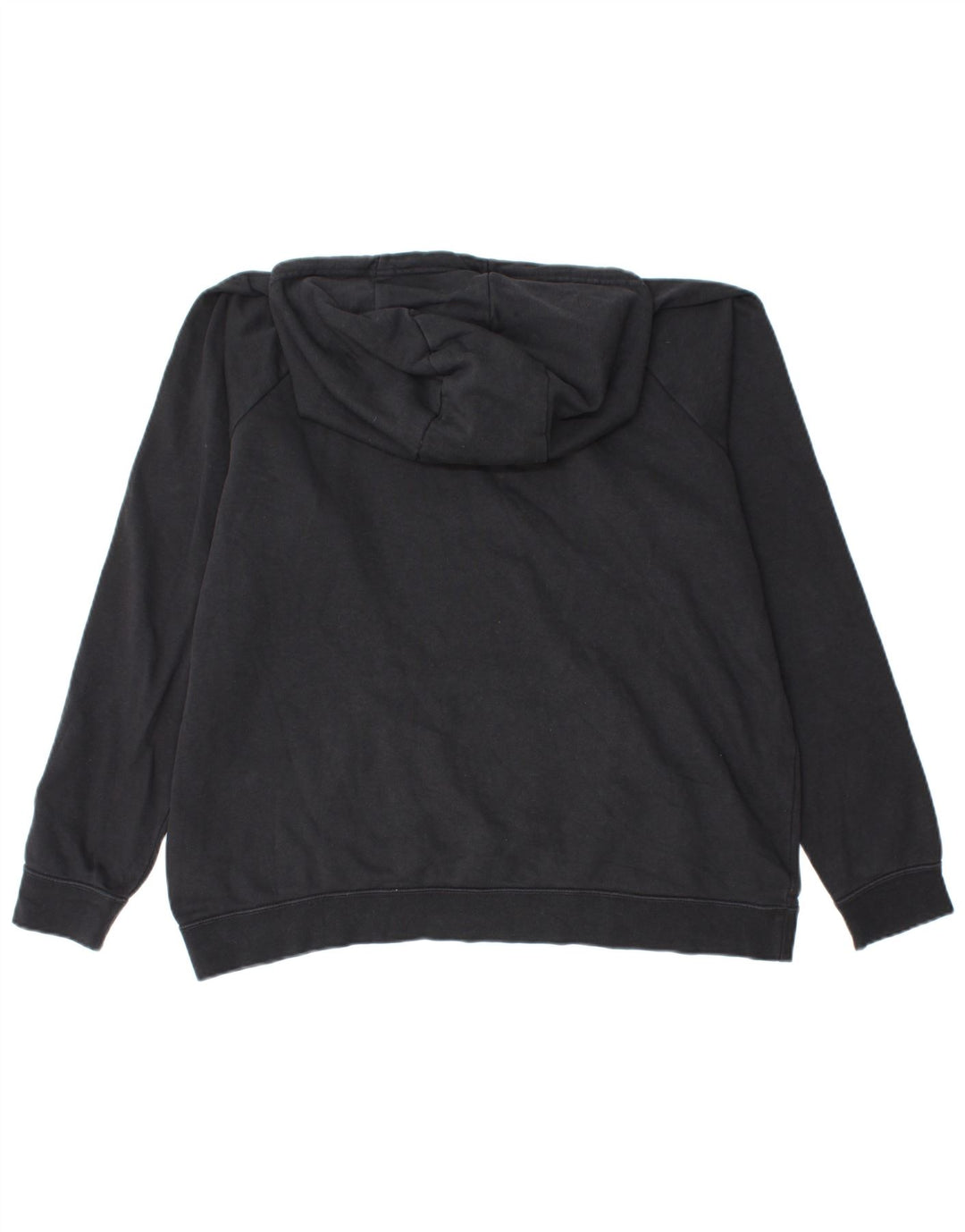 Женский джемпер с капюшоном оверсайз NIKE UK 18 XL, черный хлопок