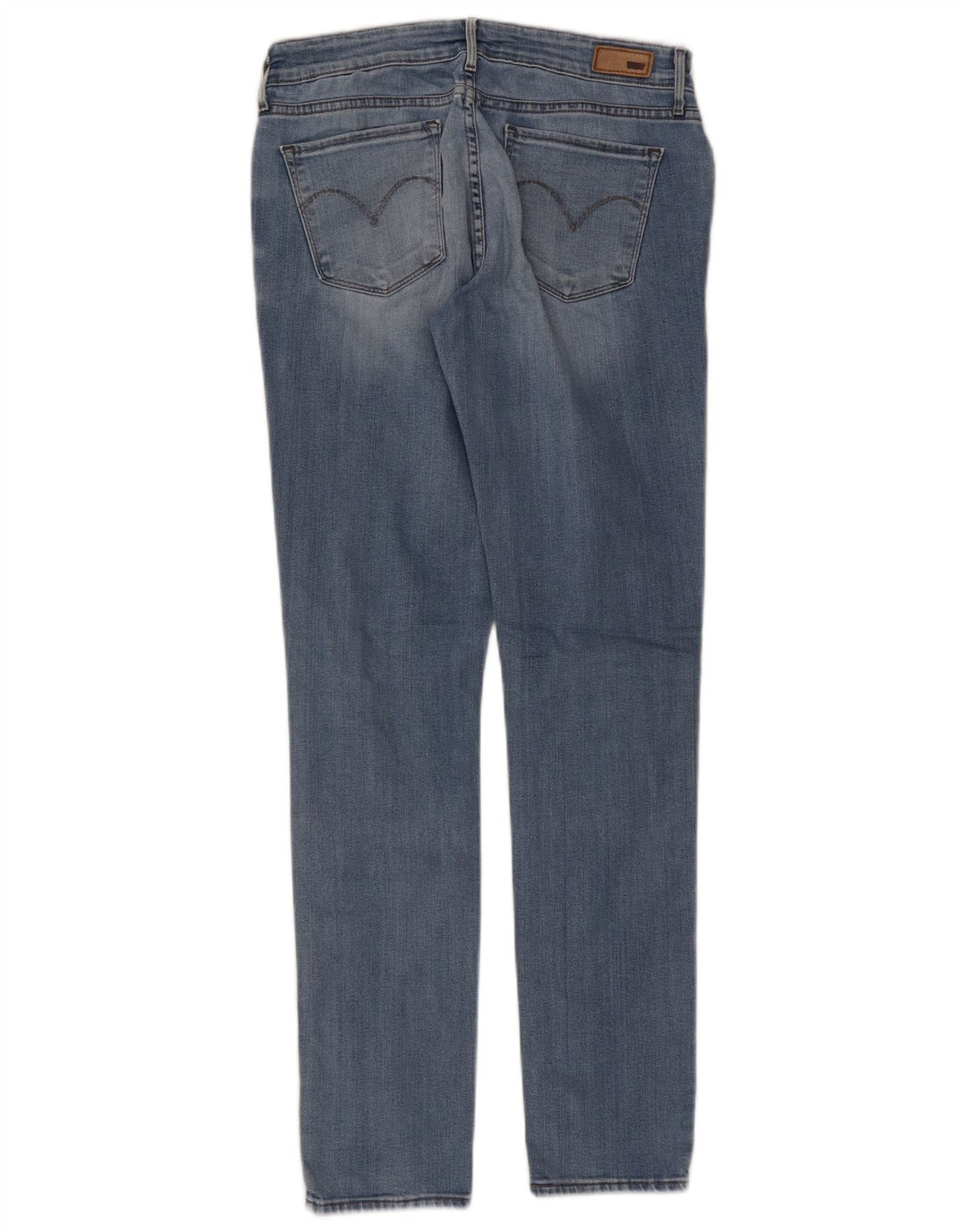 Женские джинсы скинни Levi's W30 L32 синие, хлопок