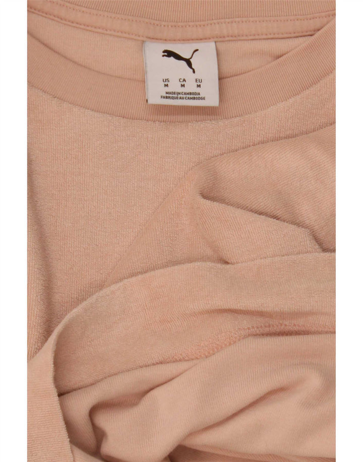 Женская укороченная футболка Puma UK 14 Medium Pink