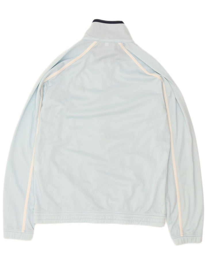 Мужской спортивный костюм ASICS, верхняя куртка, средний синий полиэстер