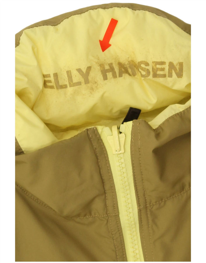 Женская укороченная стеганая куртка с графическим рисунком Helly Hansen UK 14, средний хаки