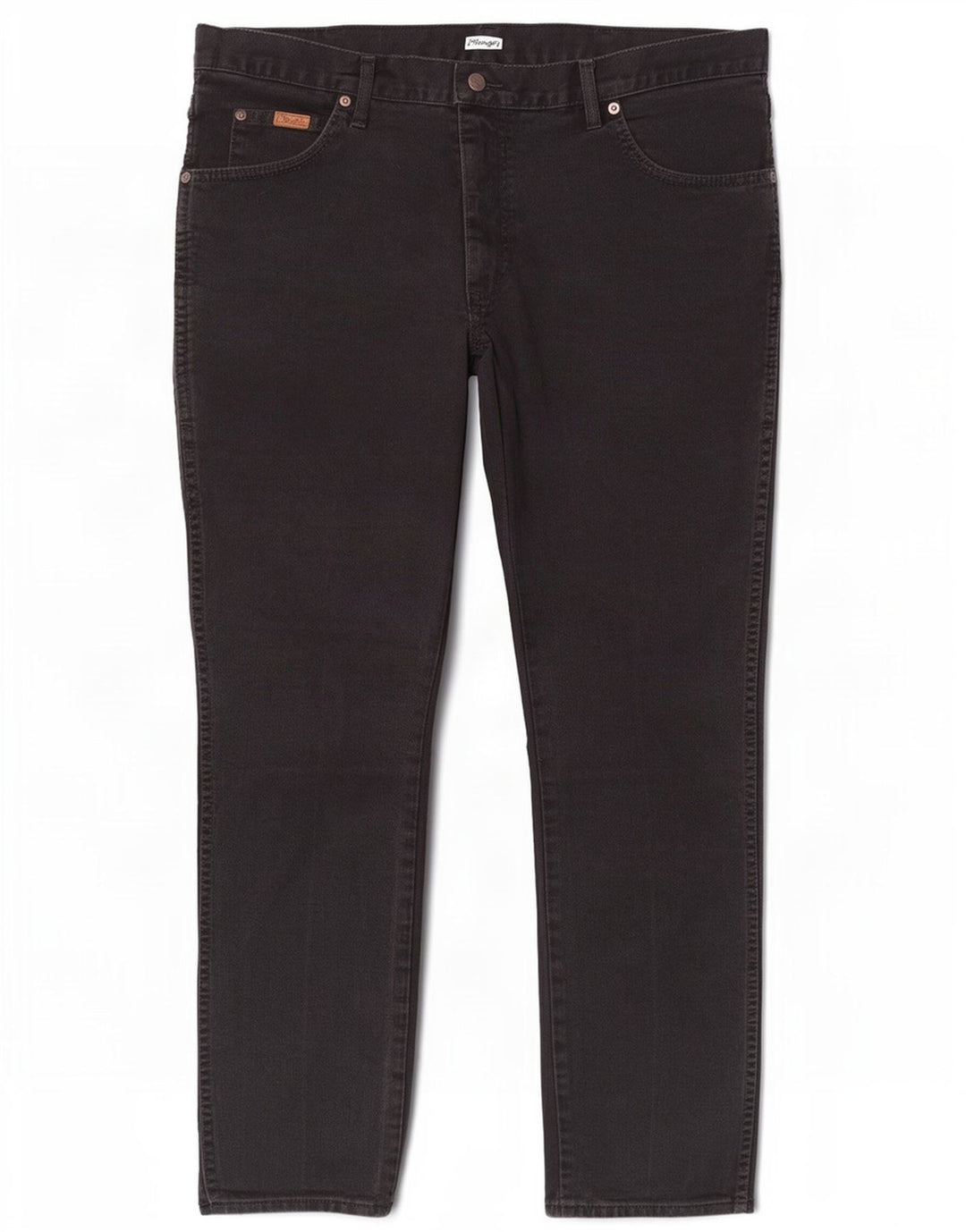 Мужские прямые джинсы Wrangler Texas W35 L30, черный хлопок