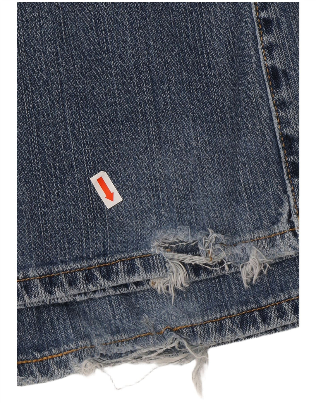 Женские джинсы Levi's 515 с низкой талией Bootcut, США 8, средний размер W30 L31, синий хлопок