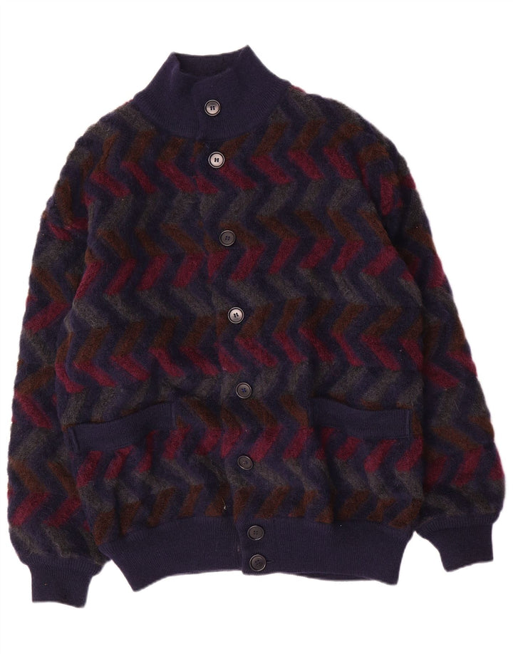 Мужской двусторонний кардиган Missoni IT 48 Medium Navy Blue Chevron