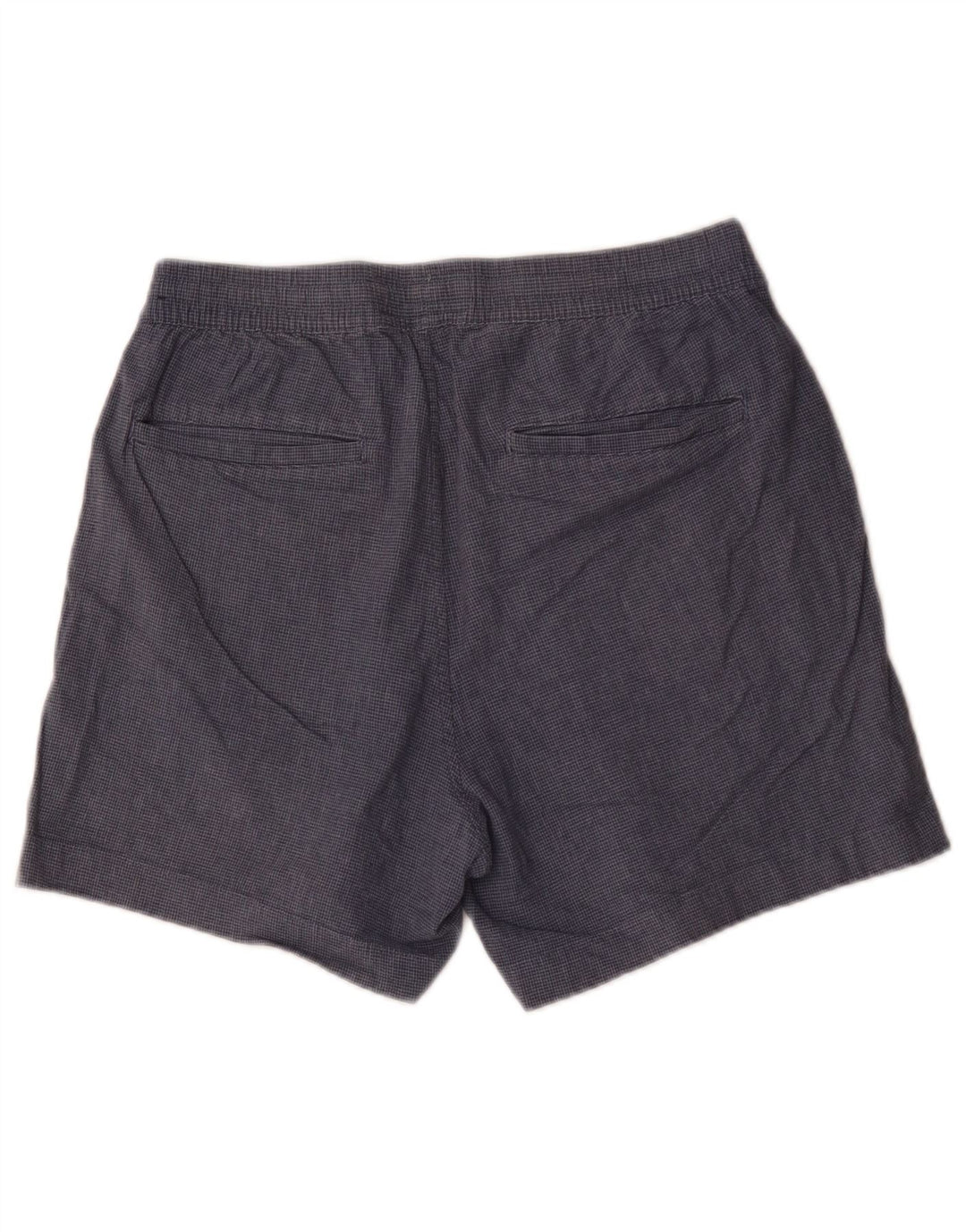 Женские шорты чинос Abercrombie & Fitch Medium W32 Темно-синие с узором «гусиные лапки»
